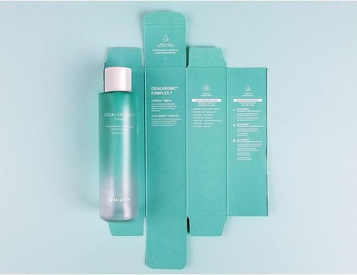 Actual product image Mizon Skin tonic for dry and sensitive skin Cicaluronic (Toner) 150 ml (Face toner, 150 ml)