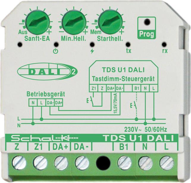 Schalk TDS U1 Unità di controllo dimmer DALI touch