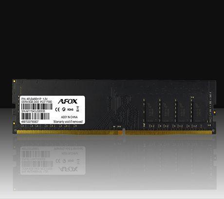 Produktbild AFOX DDR4 8G 2666MHZ MICRON CHIP RANK1 (1 x 8GB, 2666 MHz, DDR4-RAM, DIMM)