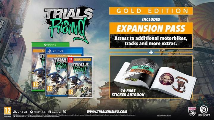 Produktbild Ubisoft Trials Rising Gold Edition Xbox One (Xbox One S, Xbox One X)