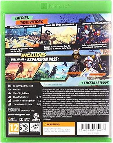 Produktbild Ubisoft Trials Rising Gold Edition Xbox One (Xbox One S, Xbox One X)