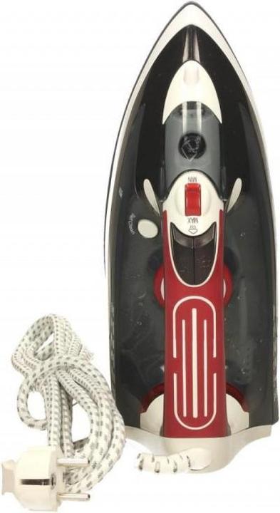 Actual product image Lafe Steam iron LAF02b black and red (2200 W, 80 g/min)