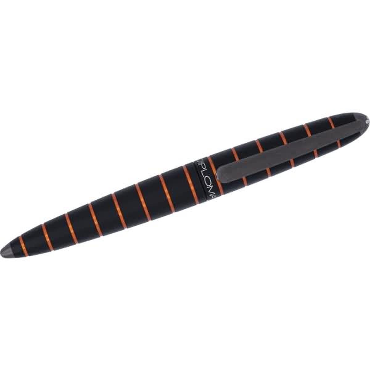 Thumbnail - Diplomat, Schreibstifte, Füllhalter Elox ring schwarz/orange (Schwarz/Orange, 1 x)