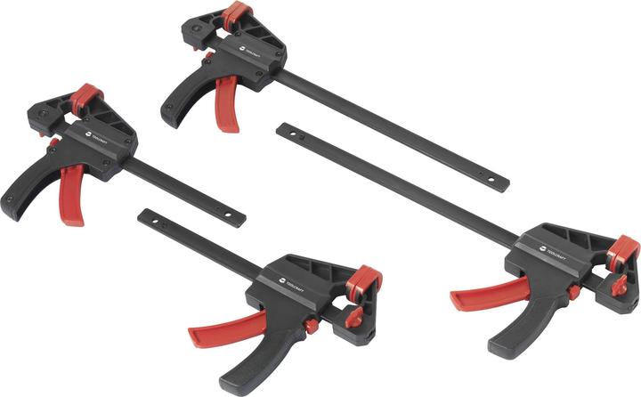 Produktbild Toolcraft Einhand-Spannzwinge (300 mm)