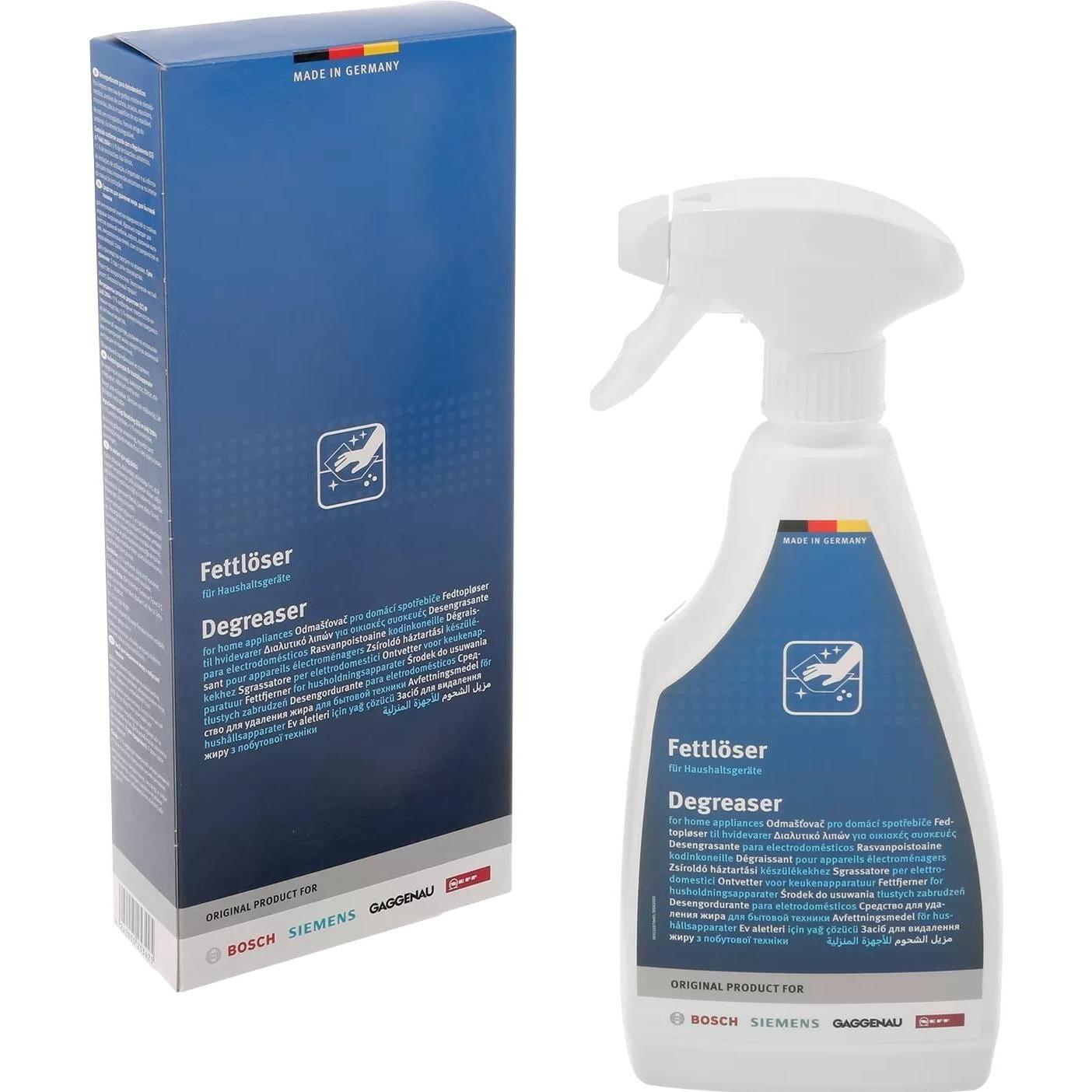 Siemens Kitchen Cleaner Intensive 500 ml, Prodotti di pulizia, Nero, Blu, Bianco