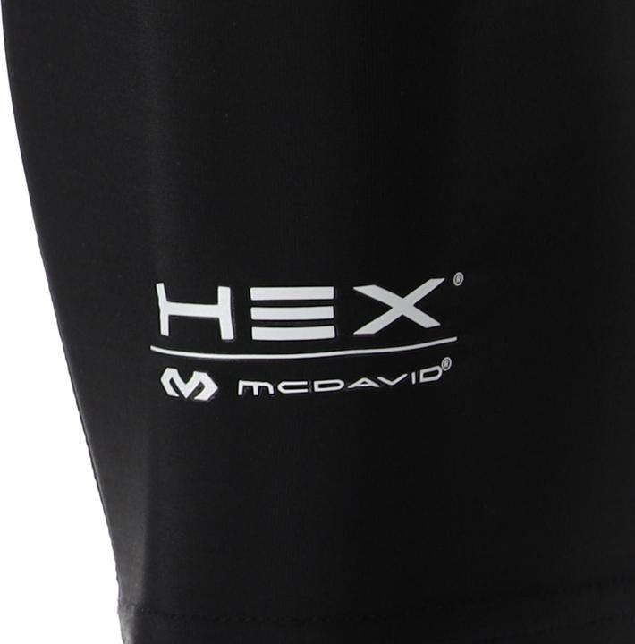 Actual product image McDavid Compressive 3/4 leggings with protectors for men (S)