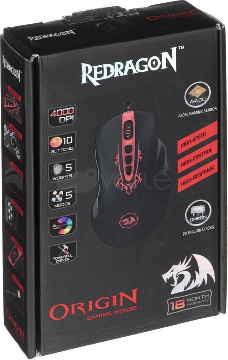 Produktbild Redragon Origin black (Kabelgebunden)
