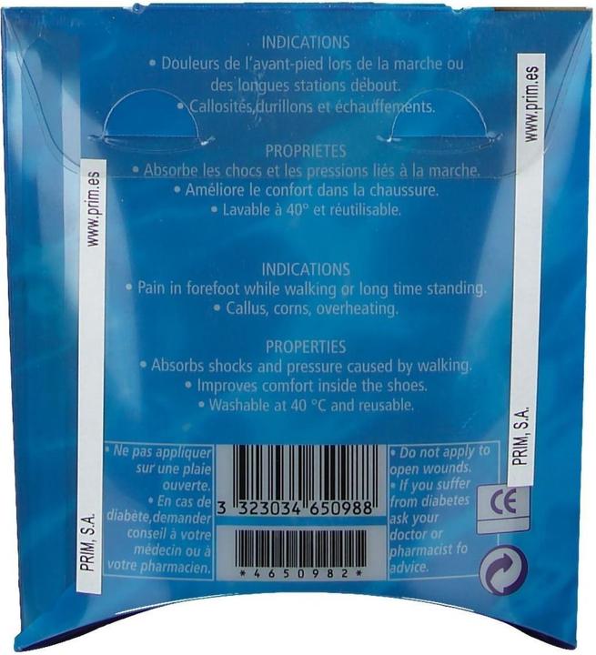 Actual product image Akileïne Podoprotection forefoot pad with retaining ring m retaining ring (Foot deodorant & powder)