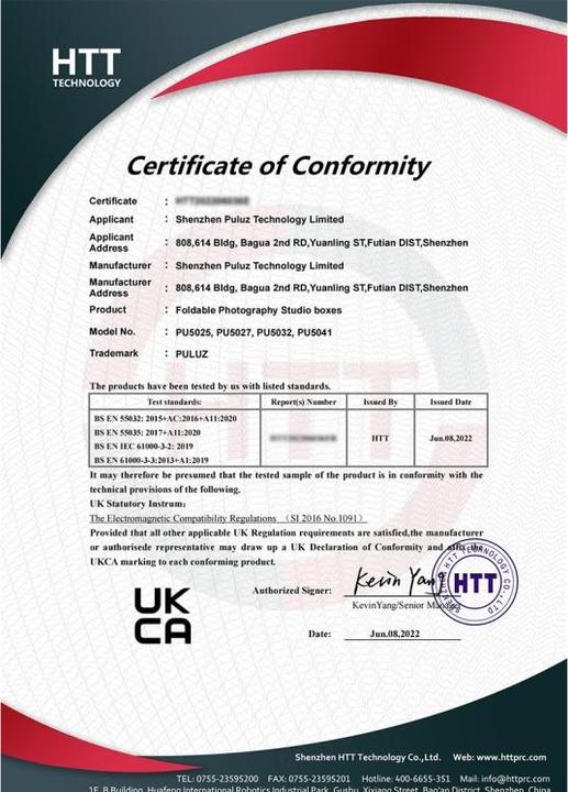 Produktbild Puluz 25cm Folding Portable 3 Modes Ring Light Shooting Tent Box + 6 Dual-side Color Backdrops (Black) (Aufnahmebox)