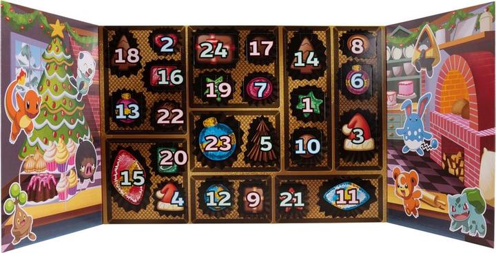 Actual product image Pokémon Advent calendar 2025
