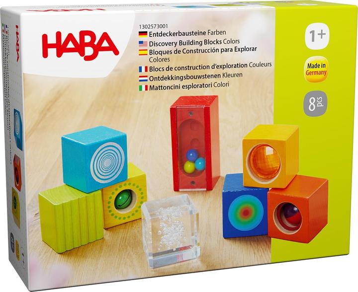 Actual product image Haba Discovering stones Colour fun