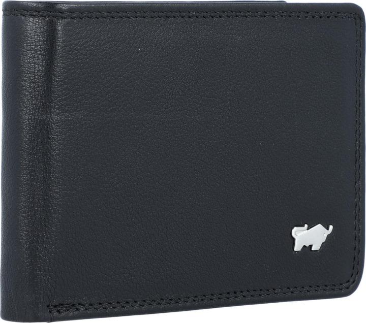 Actual product image Braun Büffel Golf Edition leather wallet 10 cm