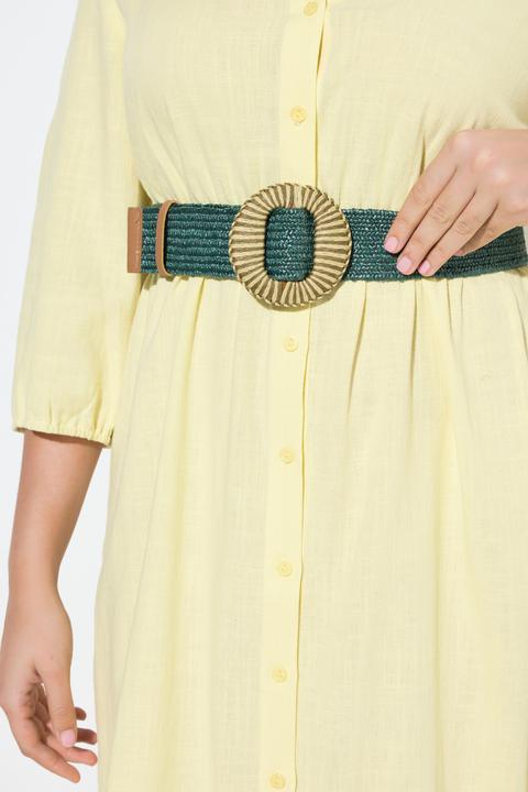 Actual product image Ulla Popken Stretch belt, braided look, fully adjustable