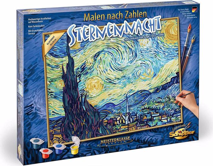 Schipper Painting set Painting by numbers Starry night