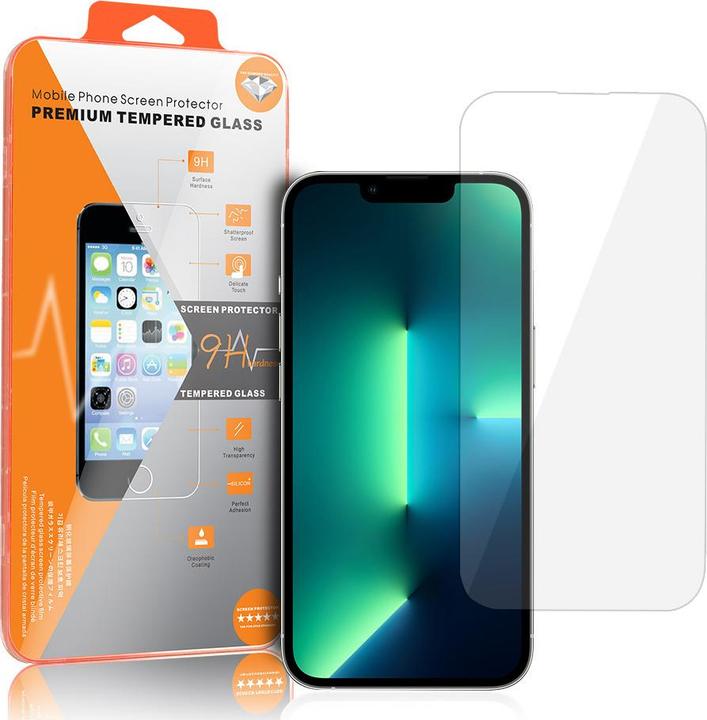 MTM Glazen schermbeschermer voor Apple iPhone 16 (1 Stuk, Apple iPhone 16)