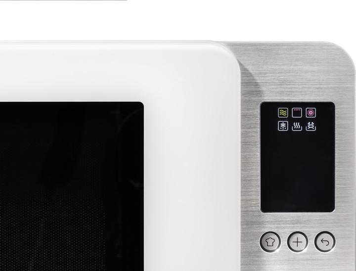 Immagine prodotto Smeg MOC02WHMEU Kombi-Tisch- Mikrowelle + Heissluft/Grill (27 l)