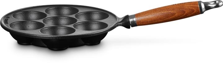 Immagine prodotto Le Creuset Teglia per cupcake con manico in legno (20 cm, Ghisa, Smalto)