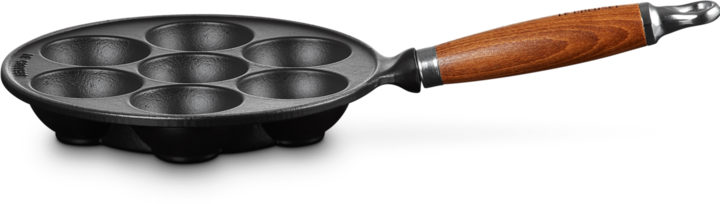 Produktbild Le Creuset Pförtchenpfanne Mit Holzgriff (20 cm, Gusseisen, Emaille)
