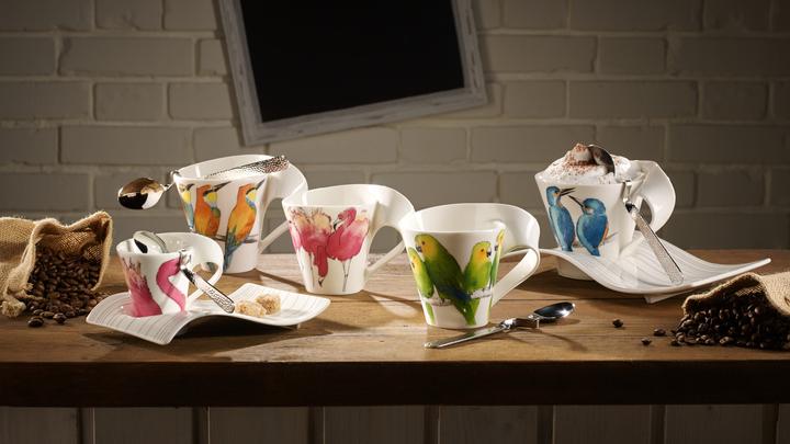 Immagine prodotto Villeroy & Boch Tazza con manico (confezione regalo) NewWave Caffè Kingfisher (300 ml, 1 x)