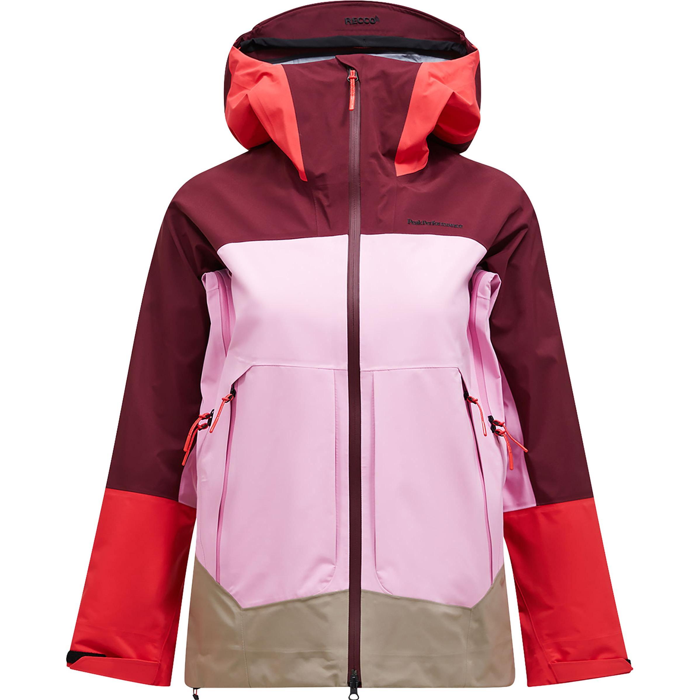 Peak Performance, Damen, Jacke, Women's Vislight GORE-TEX C-Knit Jacket (M), Rot, M