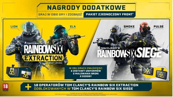 Produktbild Ubisoft PlayStation 5 Rainbow Six Extraction žaidimas (PS5, EN)
