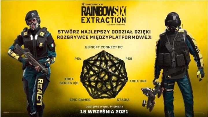 Produktbild Ubisoft PlayStation 5 Rainbow Six Extraction žaidimas (PS5, EN)