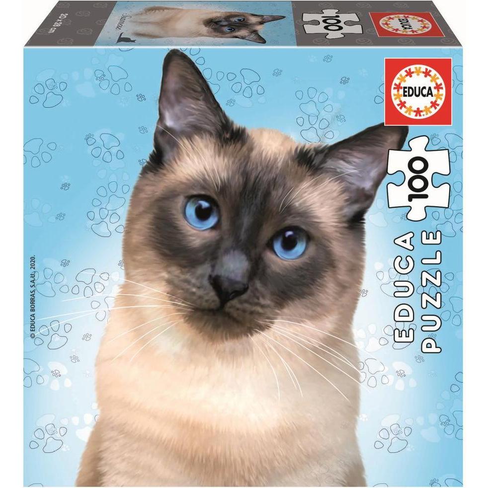 Educa Siamese 100 Teile (MQ2) (100 Teile)