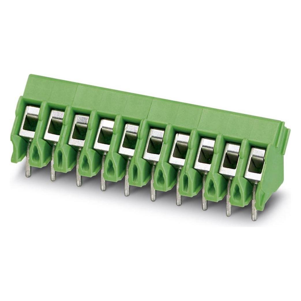 Phoenix Contact PTA 1,5/ 4-5,0 - Leiterplattenklemme Grün 1988820 Inhalt: 250 St. (1988820), Elektronikkabel + Stecker, Grün