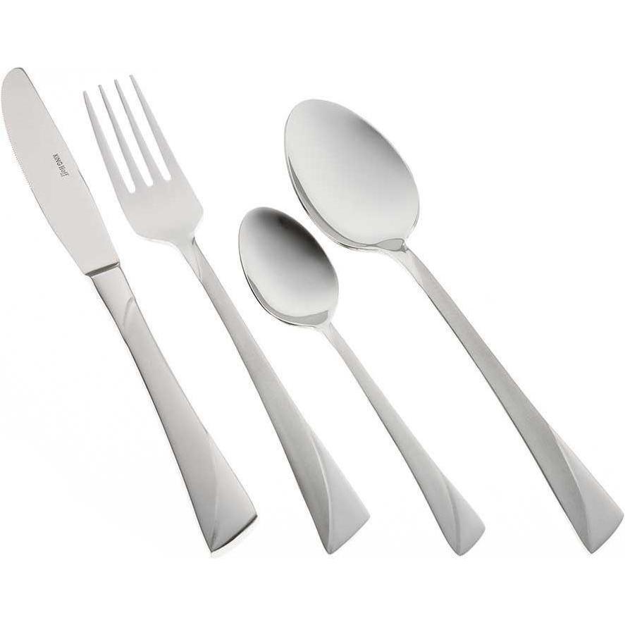 Thumbnail - Kinghoff Cutlery set 24 ELEM. SATIN KH-1350, Besteck, Silber
