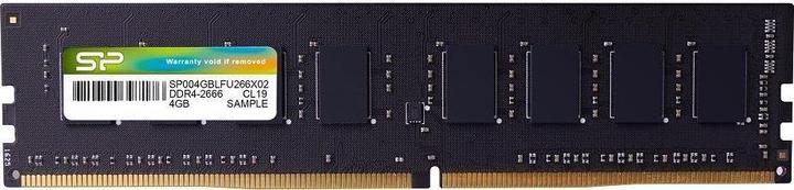 Produktbild Silicon Power DDR4 atmintis, 4 GB, 2400 MHz, CL17 (SP004GBLFU240X02) (1 x 4GB, 2400 MHz, DDR4-RAM, DIMM)