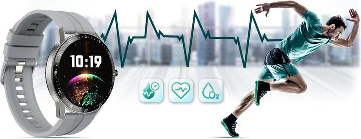 Actual product image Gino Rossi SW018-2, grey colour (45 mm)