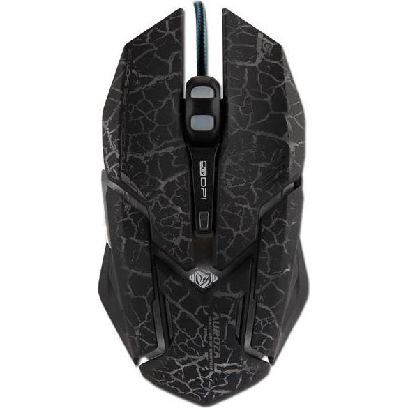 Blue Auroza Gaming Mouse (EMS639BKCA-IU) (Kabelgebunden), Maus, Schwarz