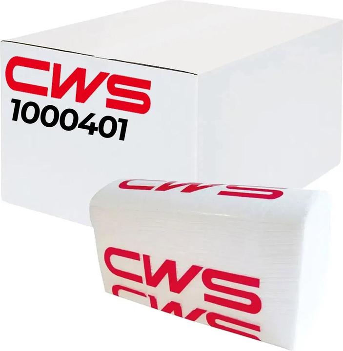 Actual product image CWS Folding paper Multi, Z-fold, 2-ply, white, 25x 150 sheets