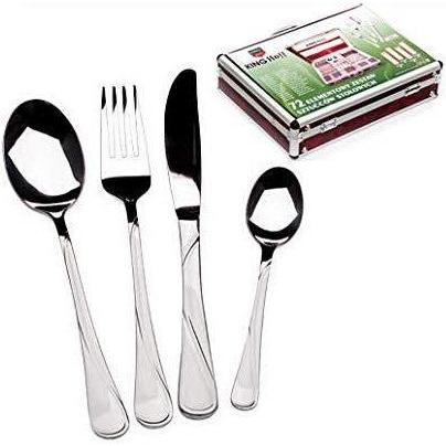 Thumbnail - Kinghoff CUTLERY TABLE TOOLS 24 PARTS. SATIN KH-1346, Besteck, Silber