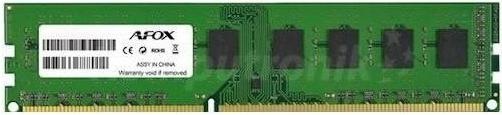 Actual product image AFOX DDR3 8G 1600 UDIMM memory module 8 GB 1600 MHz LV 1.35V (1 x 8GB, 1600 MHz, DDR3-RAM, DIMM)
