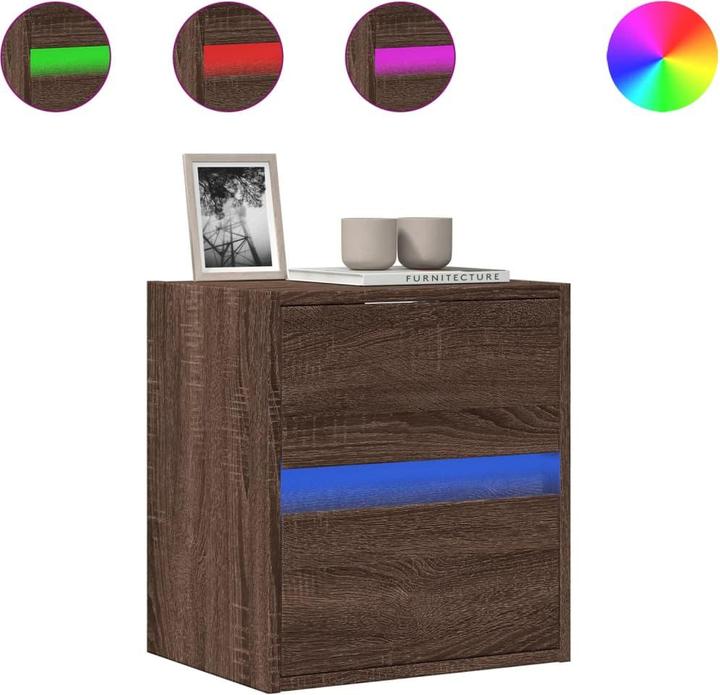 Produktbild vidaXL TV-Wandschrank (80 x 31 x 45 cm)