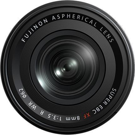 Productafbeelding Fujifilm FUJINON XF 8mm F3.5 R WR (Fujifilm Fujinon XF, APS-C / DX)