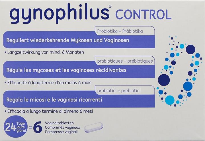 Produktbild GynOphilus CONTROL Vag Tabl (21 g)