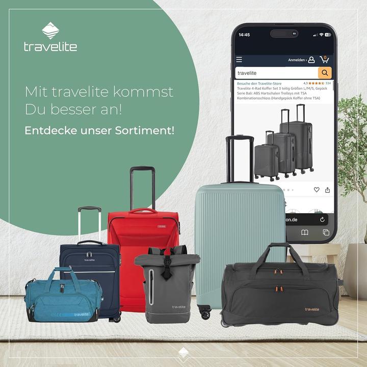 Image du produit Travelite Bali 4 roues ensemble de valises 3 pièces (96 l)