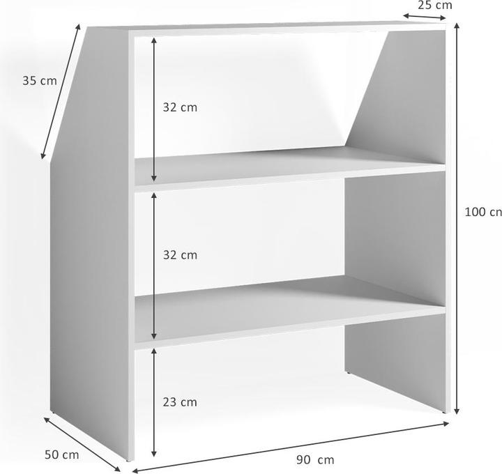 Immagine prodotto Vicco Regal (90 x 50 x 100 cm)