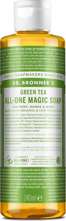 Actual product image Dr. Bronner's 18-in-1 natural soap (240 ml)