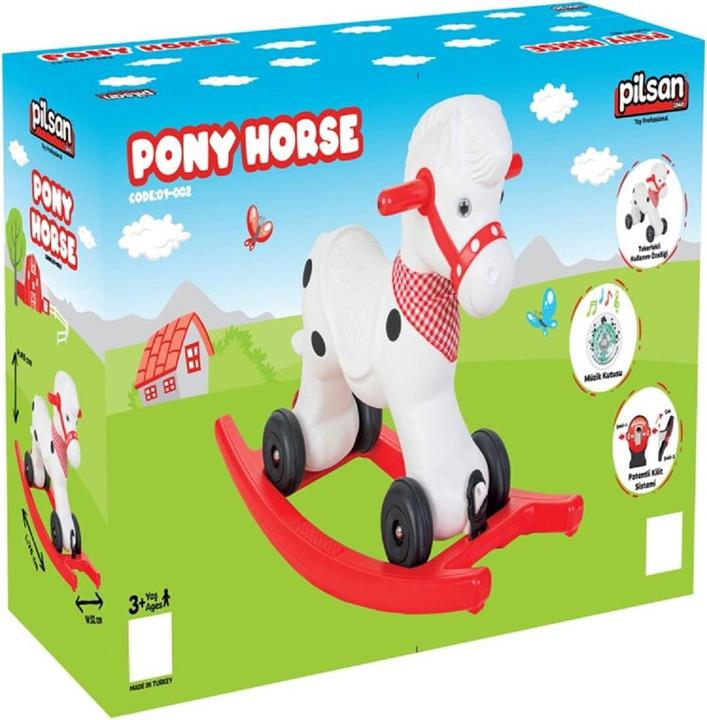 Actual product image Pilsan Rocking Horse 1002 Slider 2 in1