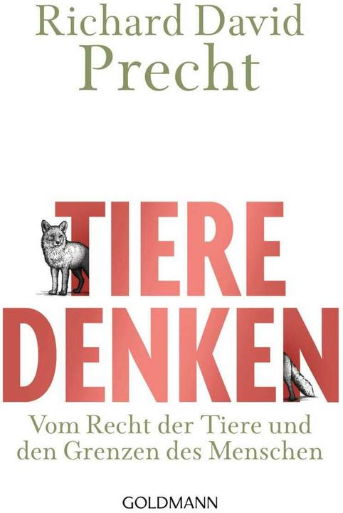Produktbild Tiere denken (Deutsch, Richard David Precht, 2018)