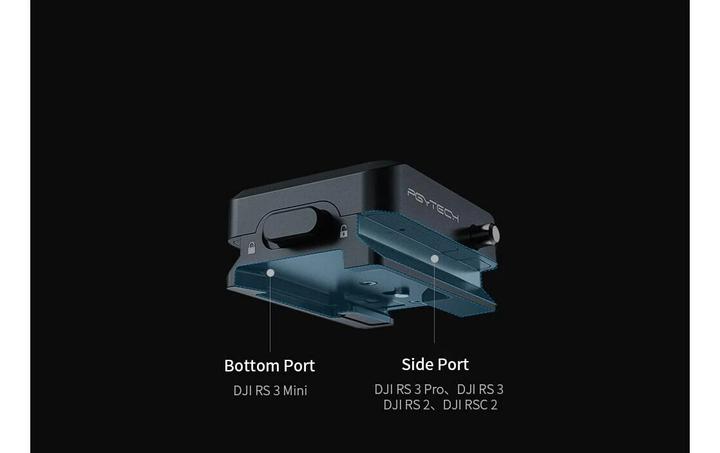 Immagine prodotto Pgytech Stabilizzatore Ronin Morsetto rapido a relè (Piastra a sgancio rapido per treppiede)