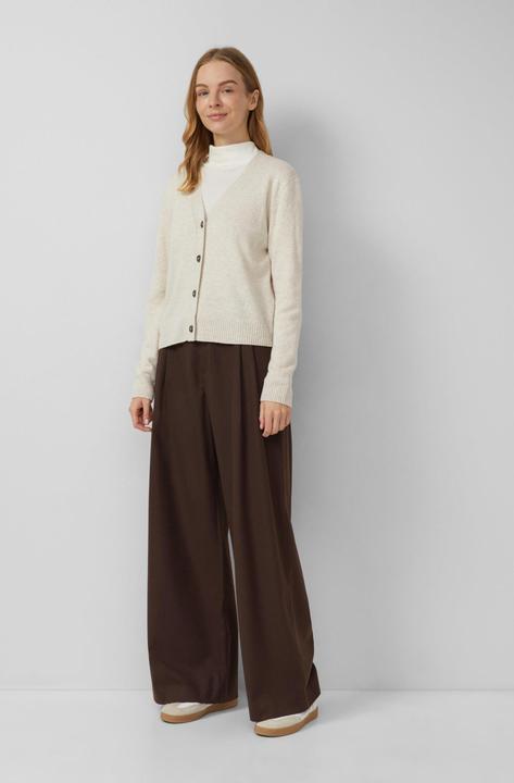 Produktbild s.Oliver Strickjacke Strick-Cardigan aus Wollmix (36)