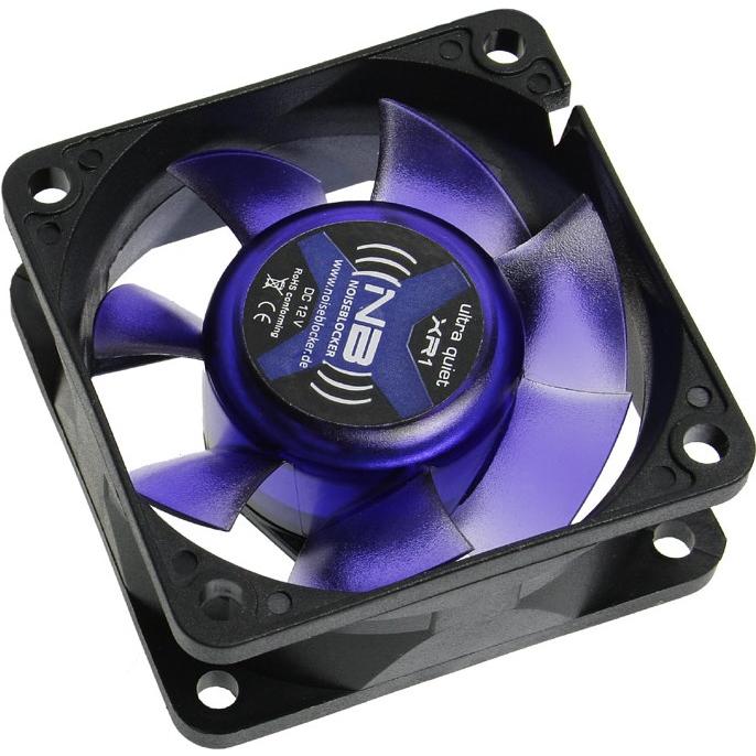 Noiseblocker BlackSilent XR1 (60 mm, 1 x), PC Lüfter, Schwarz