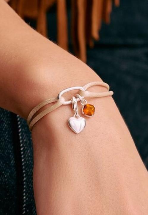 Produktbild Thomas Sabo Silber Charm Anhänger Geburtsstein Oktober Connect (Silber 925)