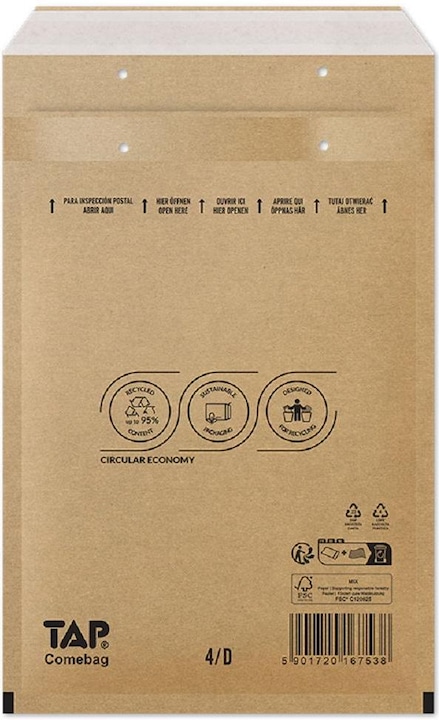Immagine prodotto Antalis Sacchetti di sabbia a bolle d'aria D/14 oro (1 x)