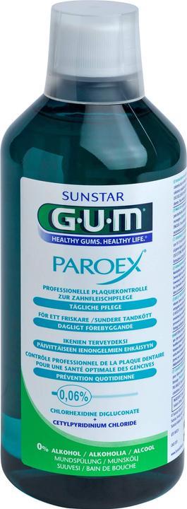 Actual product image GUM Paroex Mundspülung (500 ml, Mouthwash)