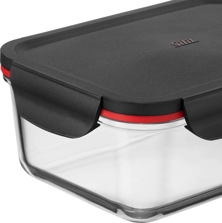 Productafbeelding Silit Storio Opslagpotten Set 3-delige Glazen Opslagpotten Luchtdicht Aromadeksel Voedselopslagpotten (2.40 l)